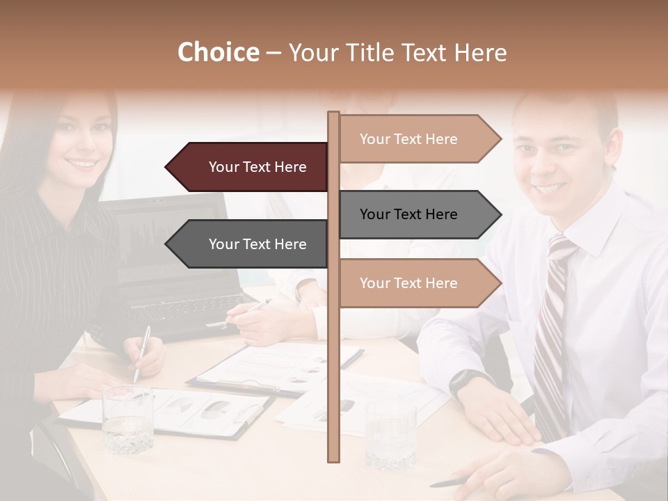 Office Formal Speaking PowerPoint Template