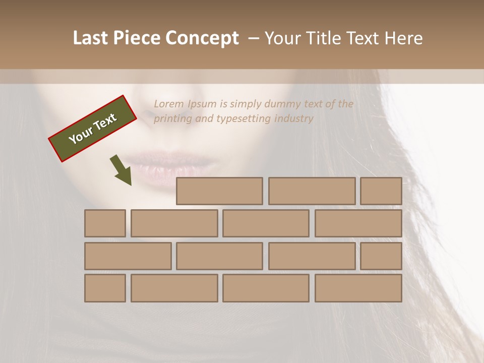 Unsure Style Face PowerPoint Template