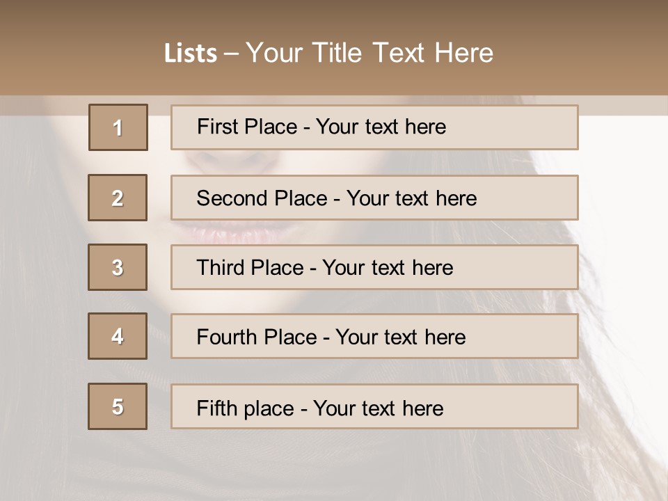 Unsure Style Face PowerPoint Template