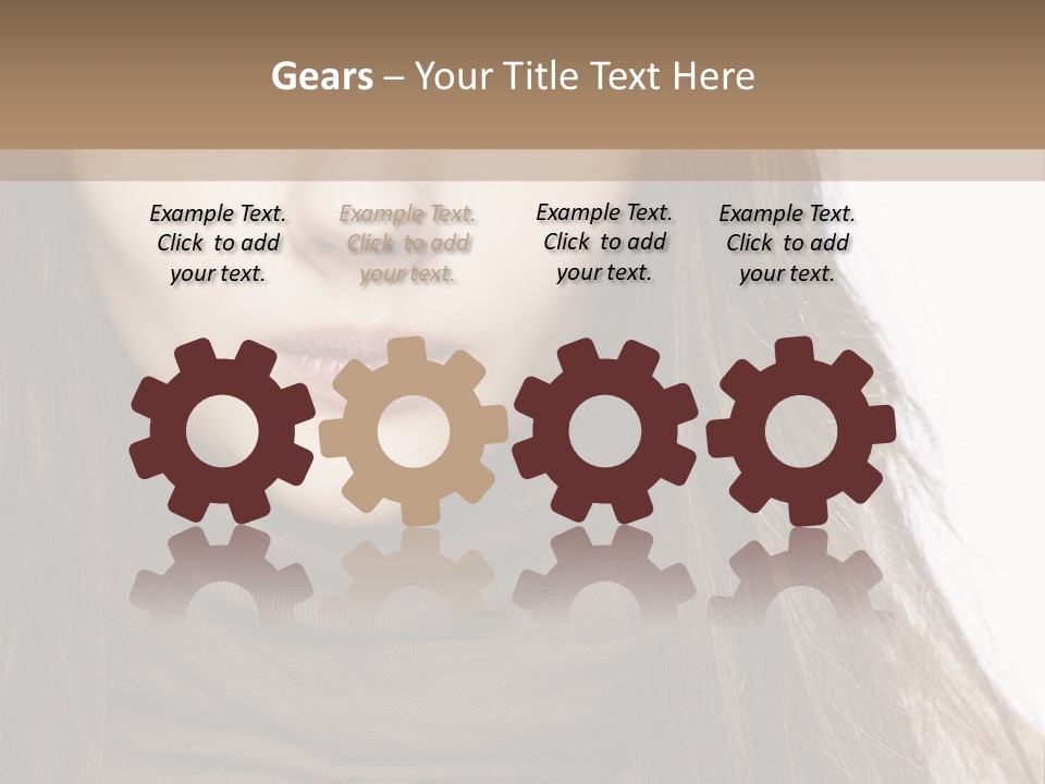 Unsure Style Face PowerPoint Template