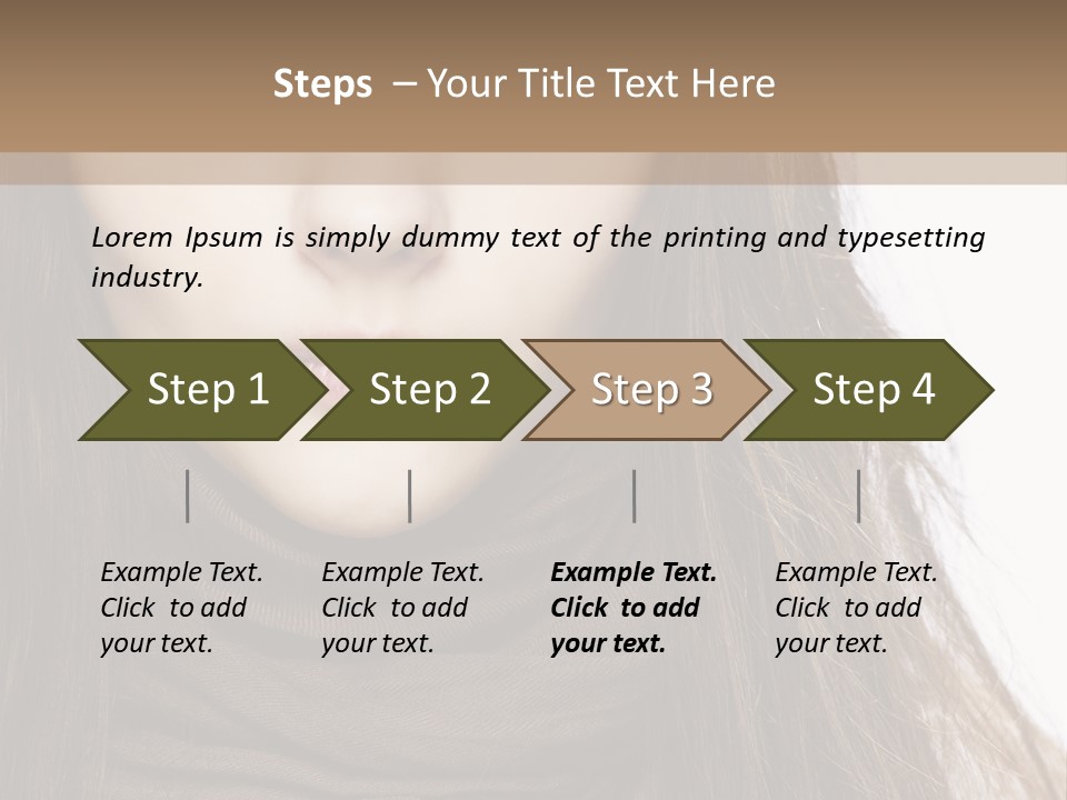 Unsure Style Face PowerPoint Template
