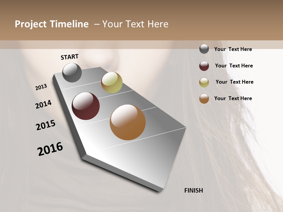Unsure Style Face PowerPoint Template