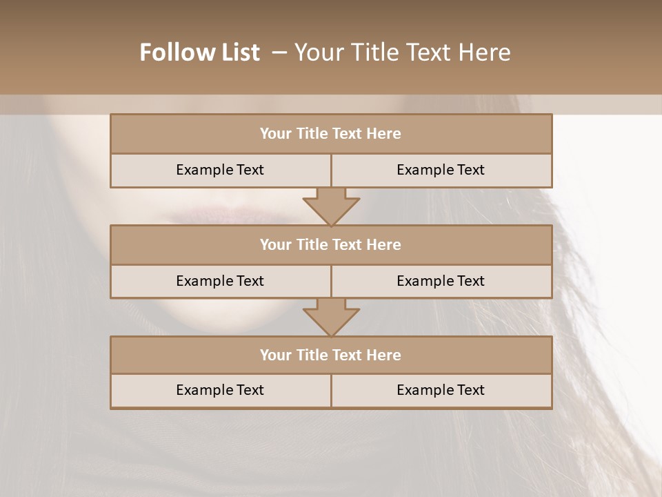 Unsure Style Face PowerPoint Template