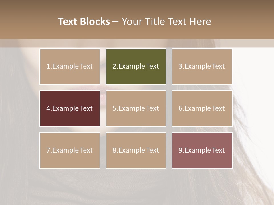 Unsure Style Face PowerPoint Template