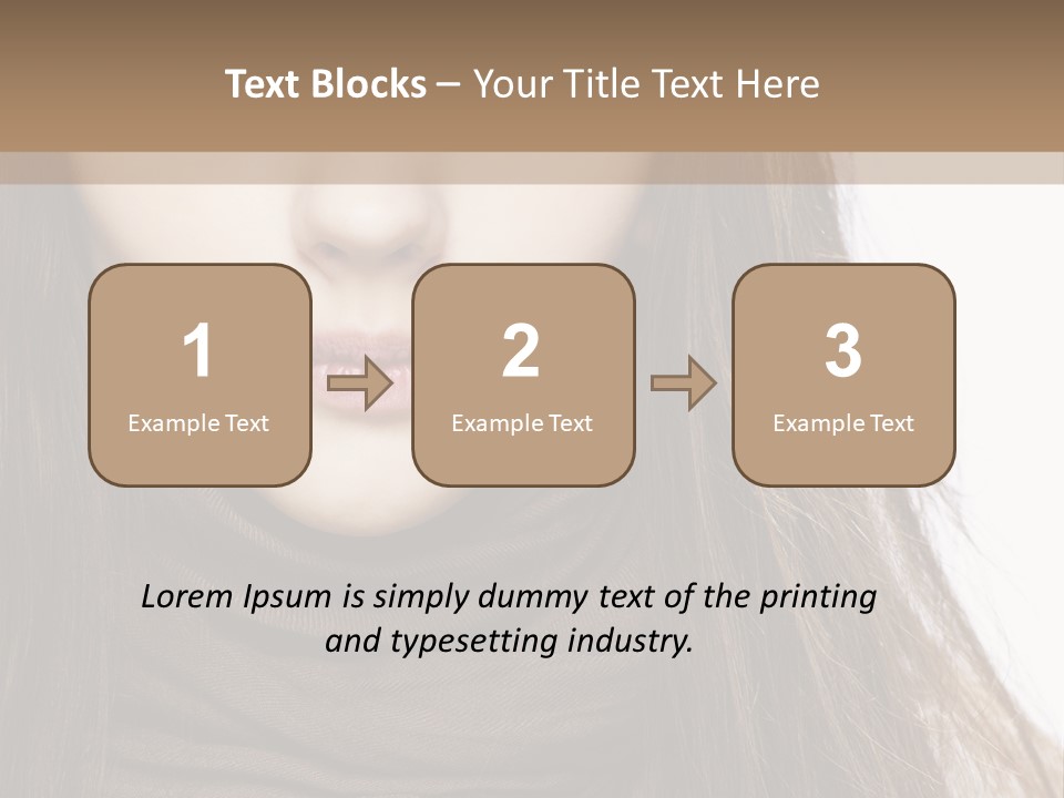 Unsure Style Face PowerPoint Template