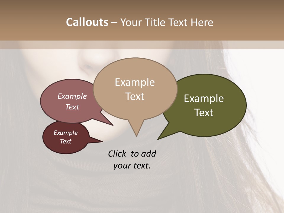 Unsure Style Face PowerPoint Template