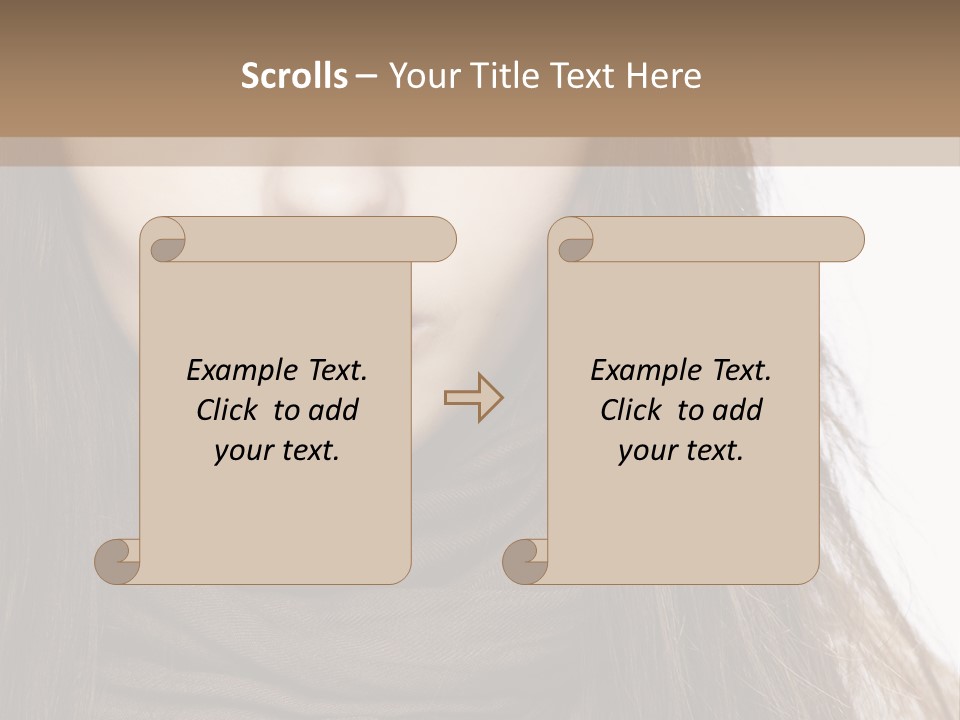 Unsure Style Face PowerPoint Template