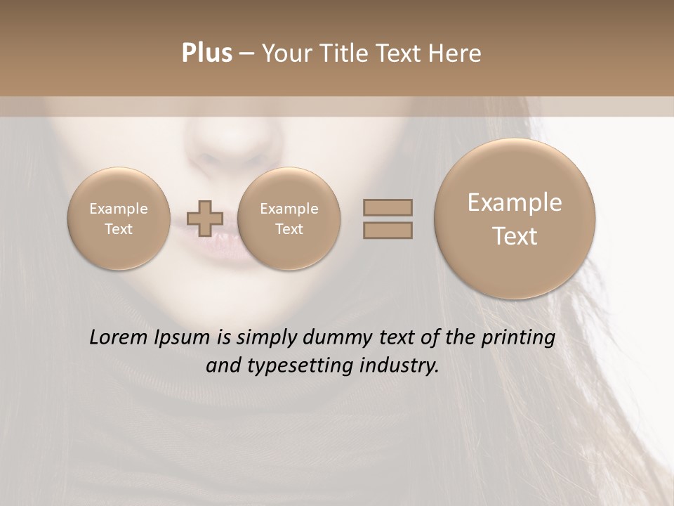 Unsure Style Face PowerPoint Template