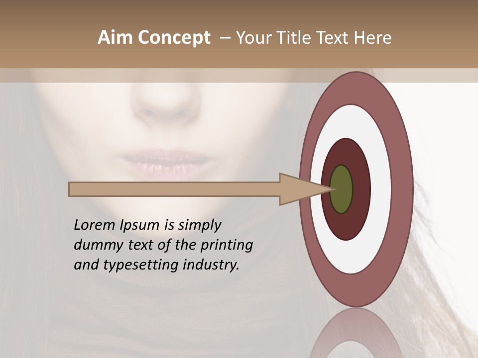 Unsure Style Face PowerPoint Template