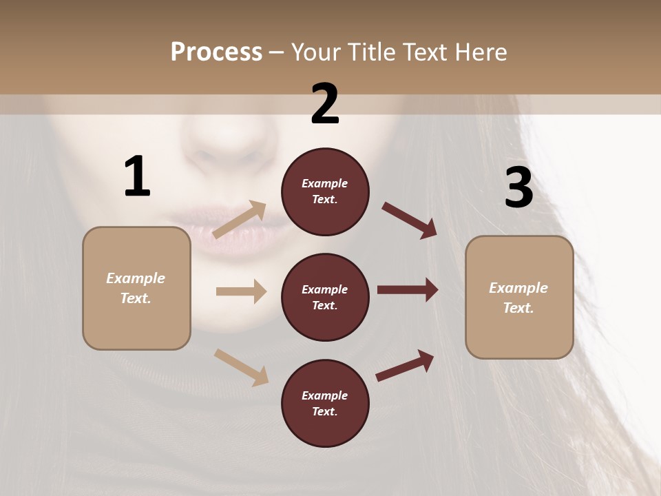 Unsure Style Face PowerPoint Template