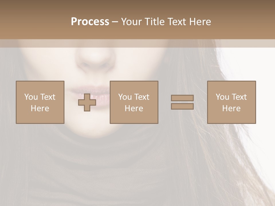 Unsure Style Face PowerPoint Template