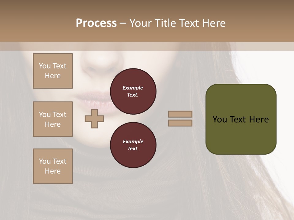 Unsure Style Face PowerPoint Template