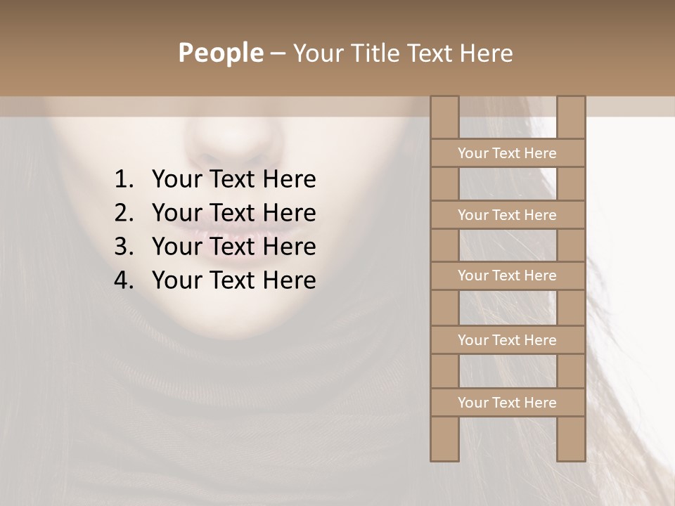 Unsure Style Face PowerPoint Template