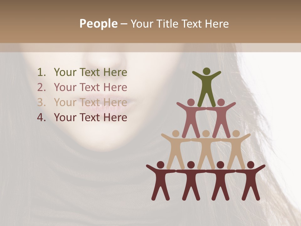 Unsure Style Face PowerPoint Template