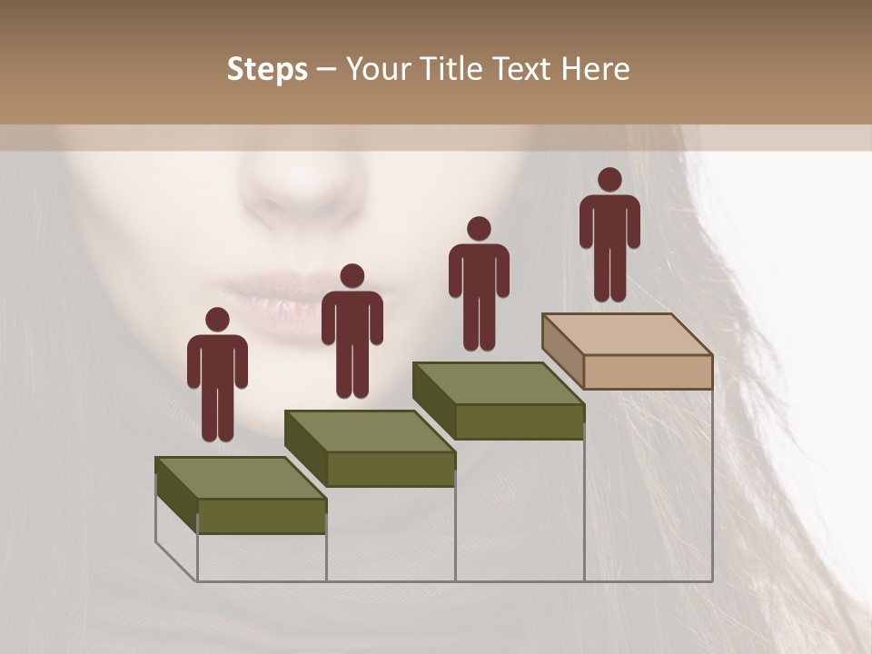 Unsure Style Face PowerPoint Template