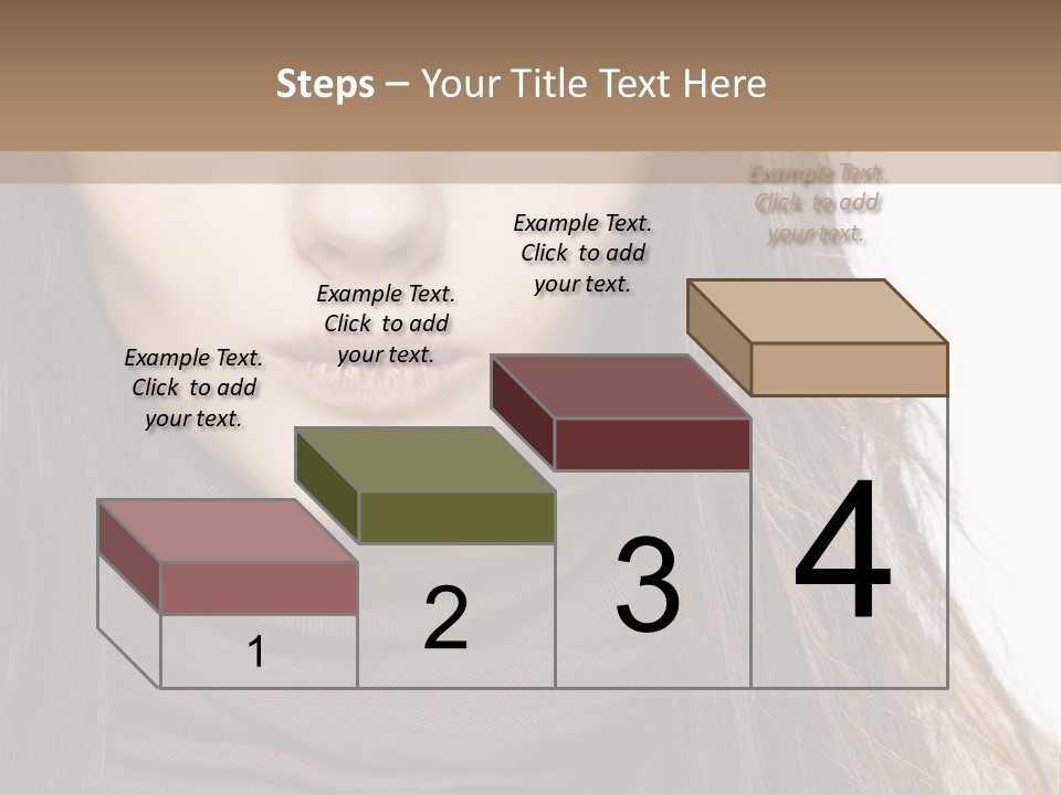 Unsure Style Face PowerPoint Template