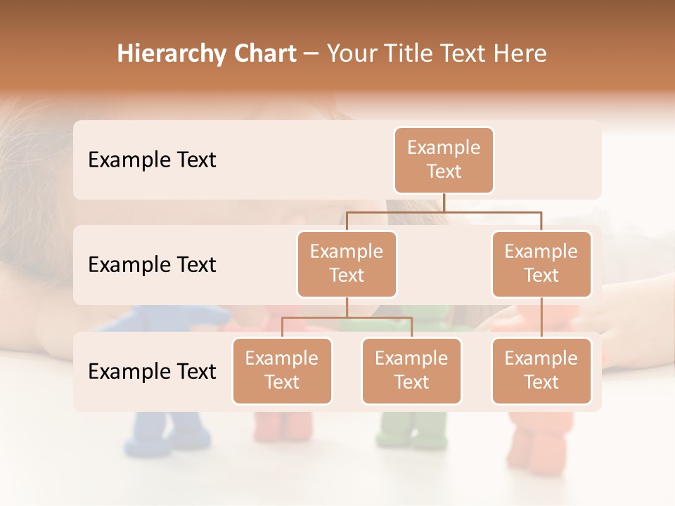 A Young Girl Laying On The Floor With A Group Of Toy People PowerPoint Template
