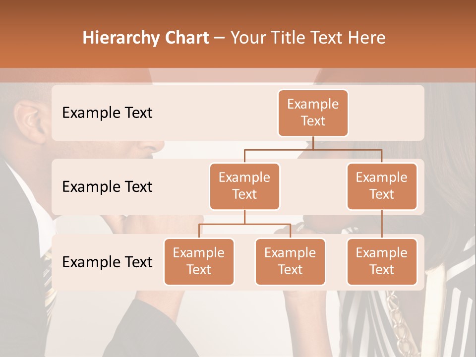 A Man And A Woman Looking At Each Other PowerPoint Template
