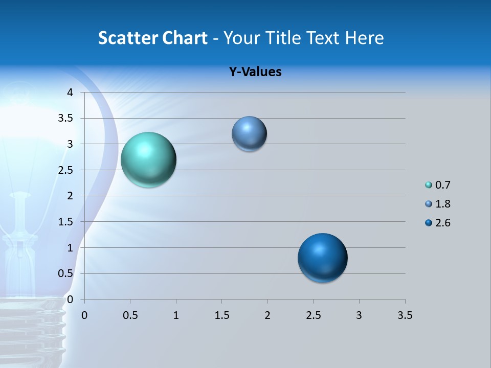 Bulb Illuminated Light PowerPoint Template