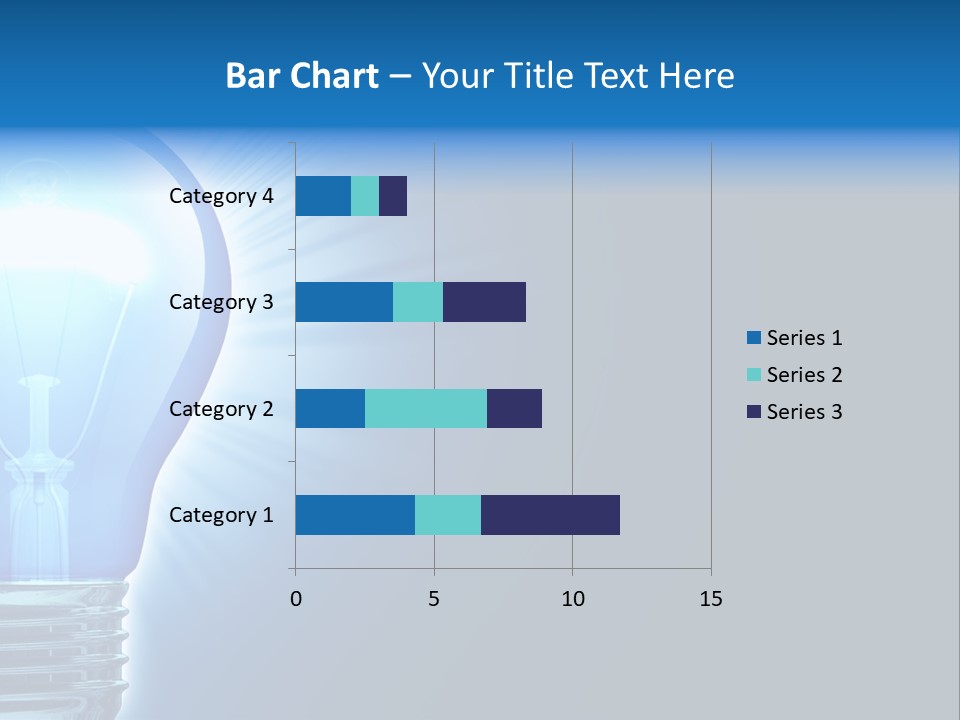 Bulb Illuminated Light PowerPoint Template