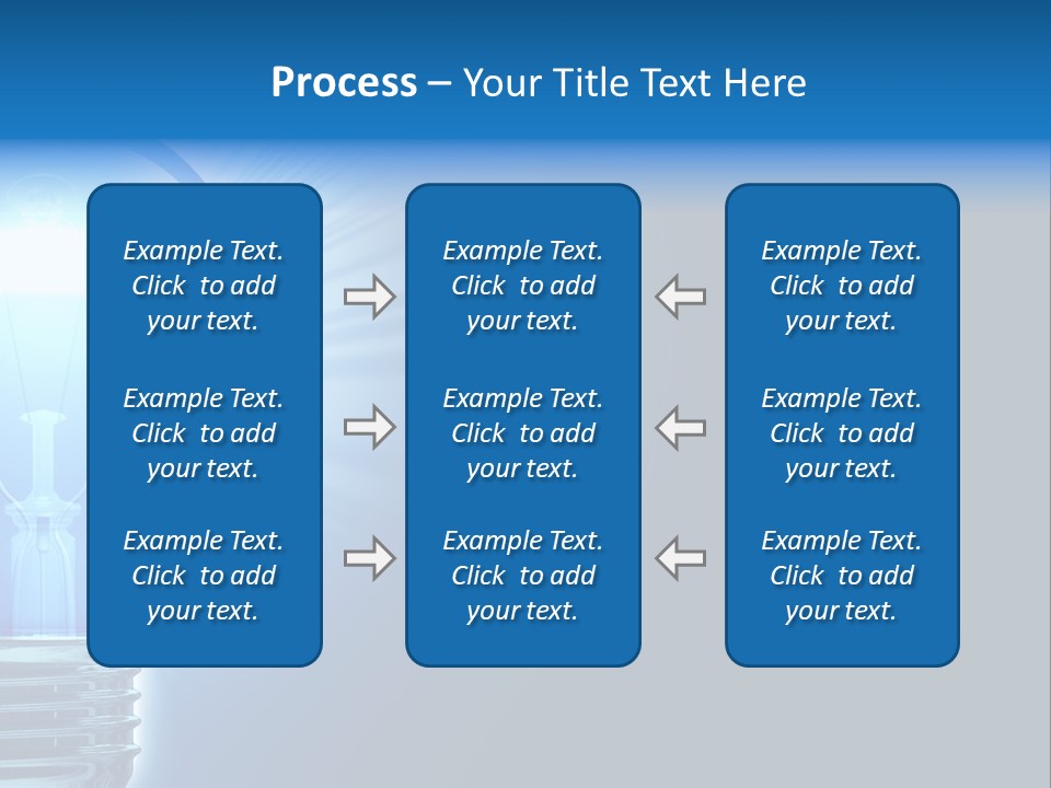 Bulb Illuminated Light PowerPoint Template