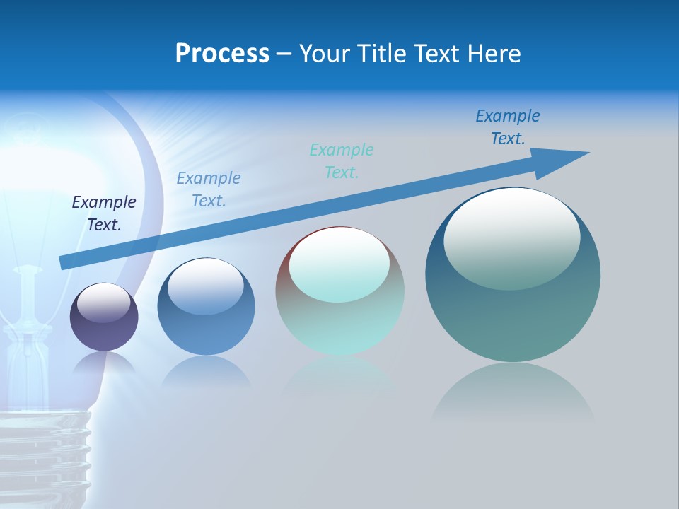 Bulb Illuminated Light PowerPoint Template