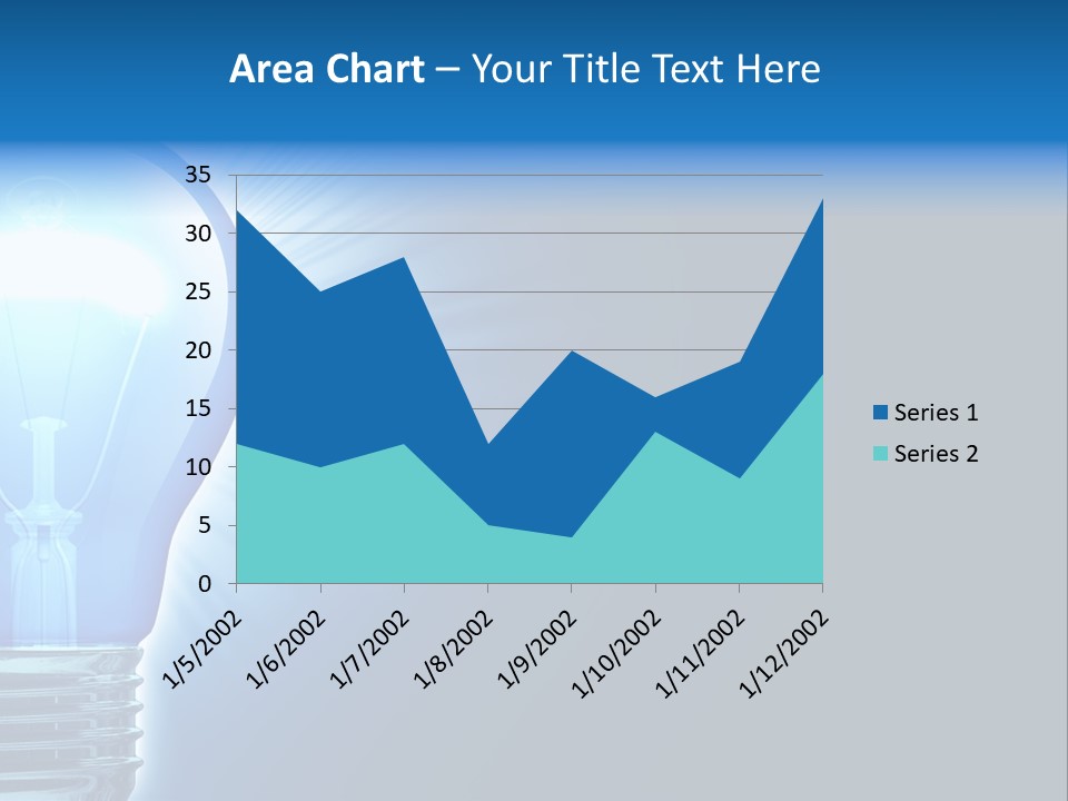 Bulb Illuminated Light PowerPoint Template
