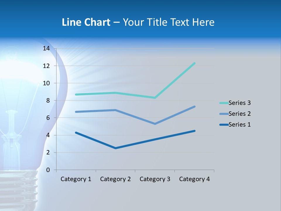 Bulb Illuminated Light PowerPoint Template