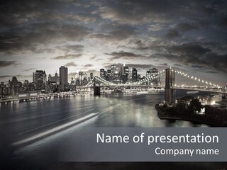 Tower Many Stack PowerPoint Template