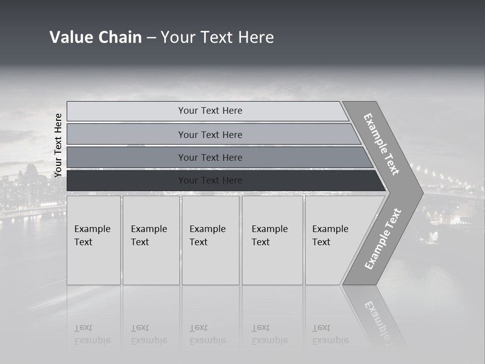 Tower Many Stack PowerPoint Template