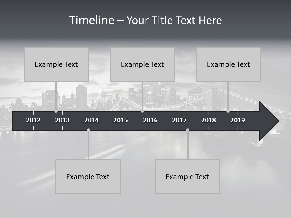 Tower Many Stack PowerPoint Template