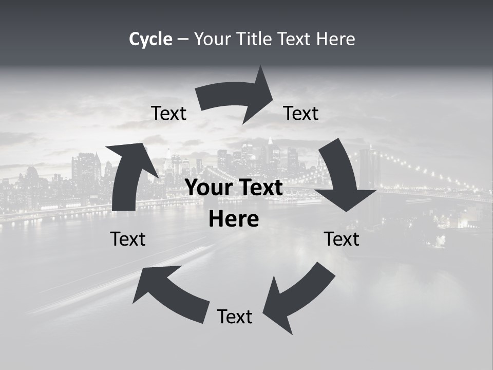 Tower Many Stack PowerPoint Template