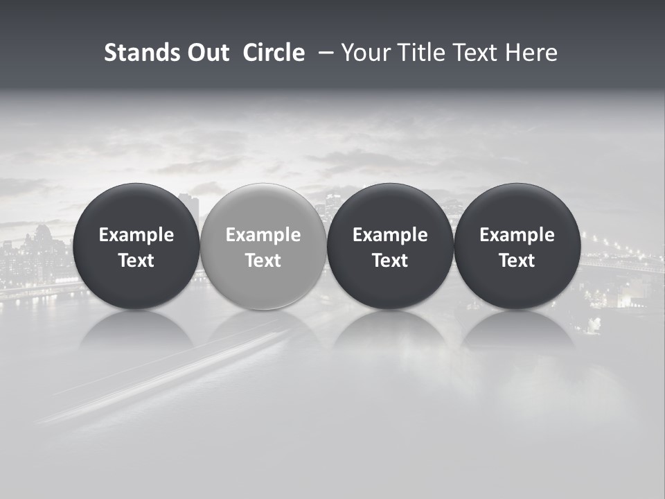 Tower Many Stack PowerPoint Template