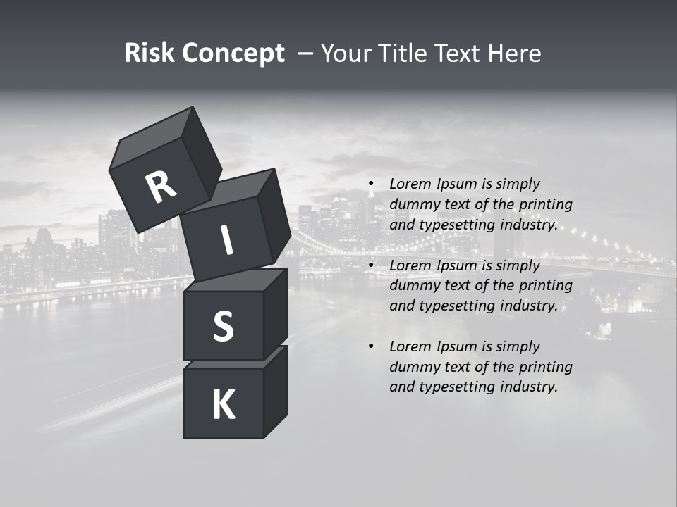 Tower Many Stack PowerPoint Template