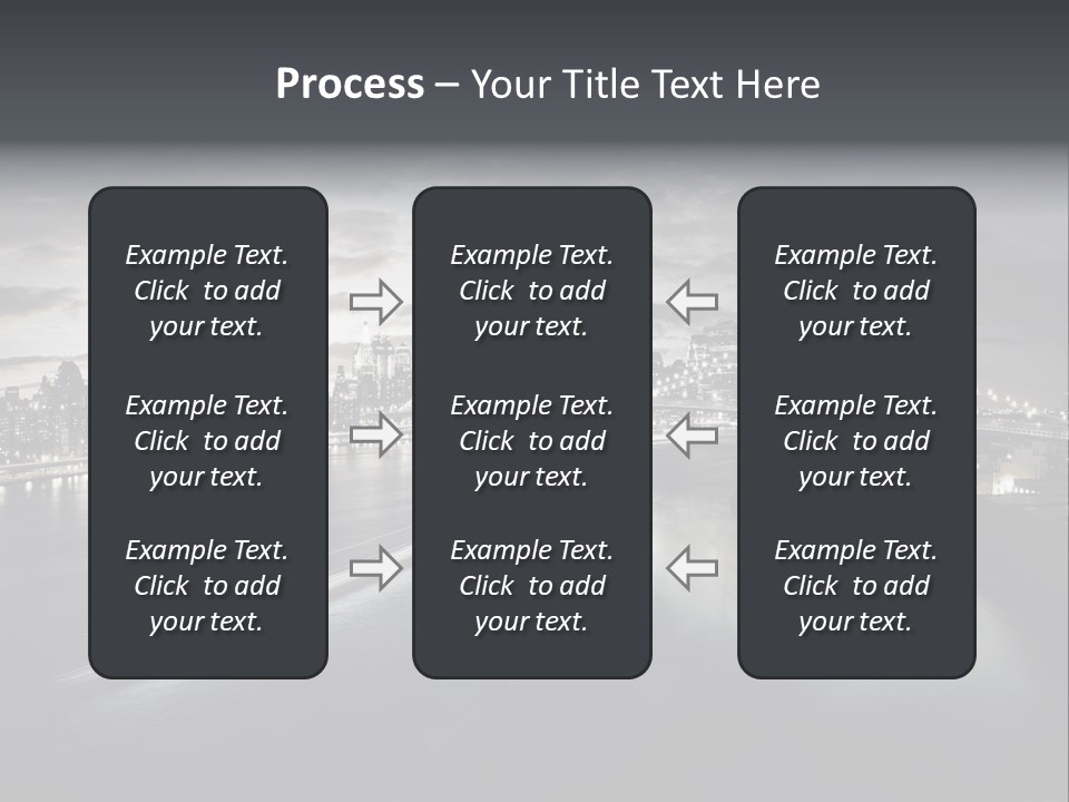 Tower Many Stack PowerPoint Template