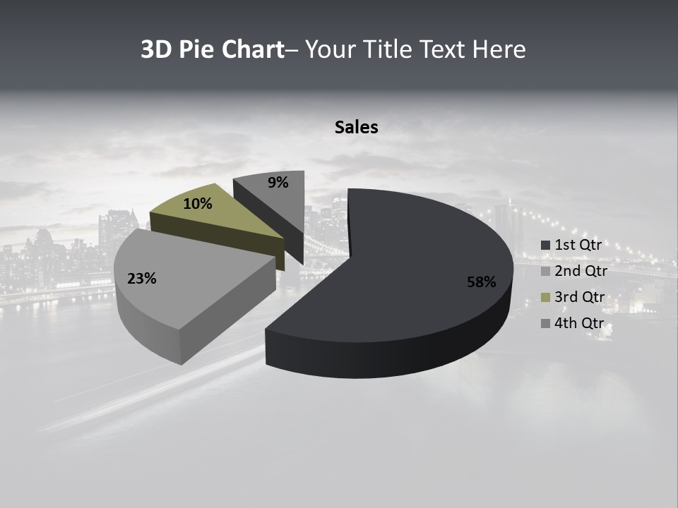 Tower Many Stack PowerPoint Template