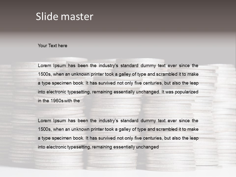 Tower Many Stack PowerPoint Template
