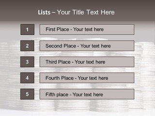 Tower Many Stack PowerPoint Template