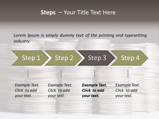 Tower Many Stack PowerPoint Template