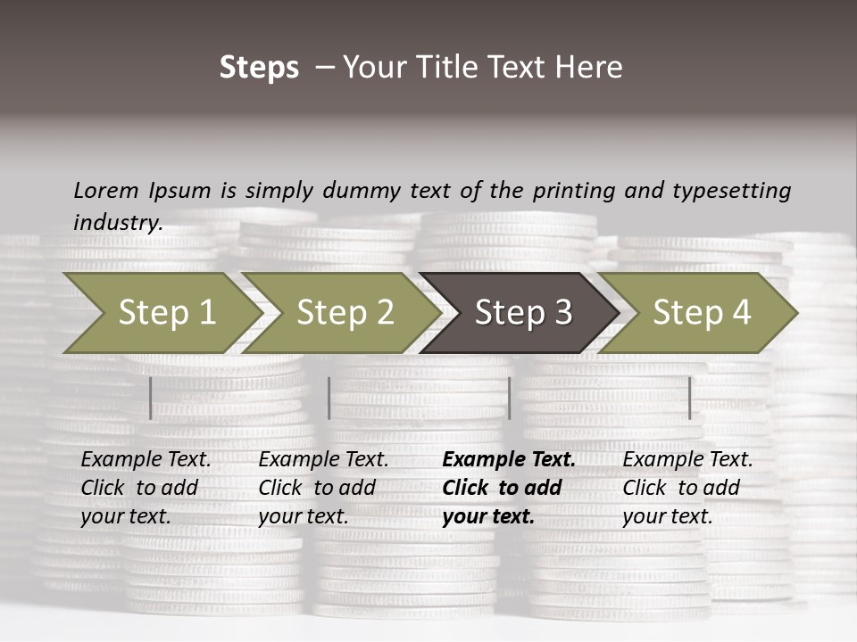 Tower Many Stack PowerPoint Template