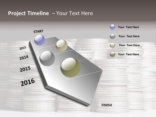 Tower Many Stack PowerPoint Template