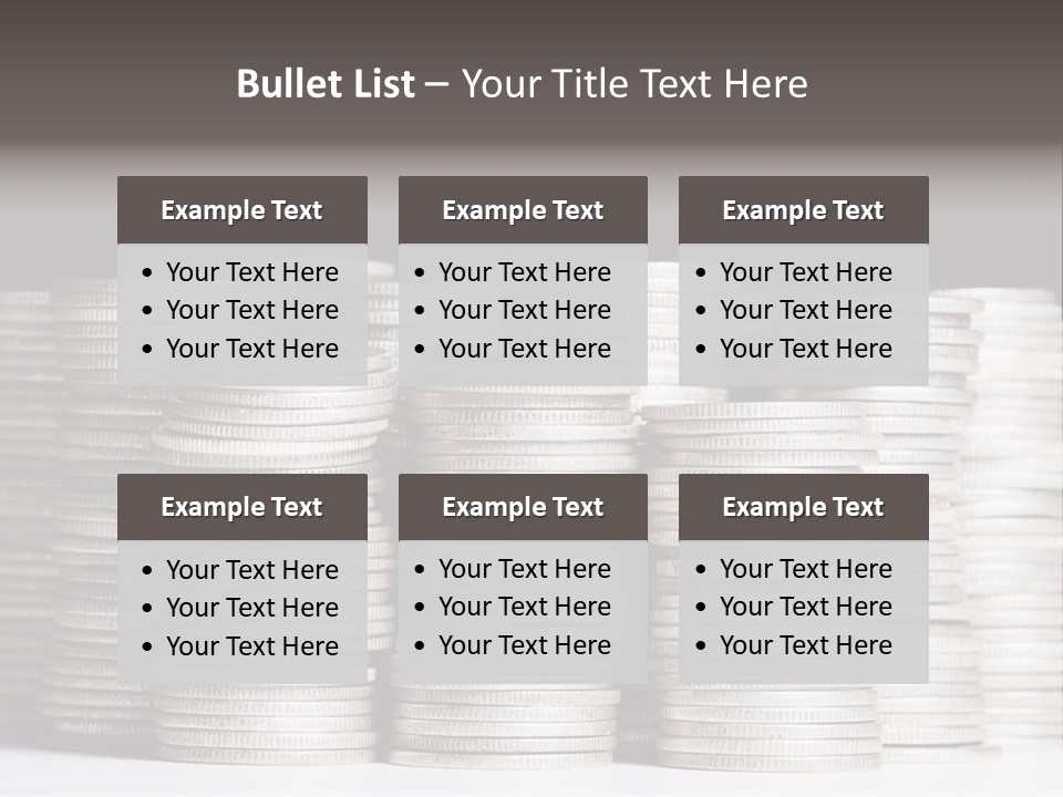 Tower Many Stack PowerPoint Template
