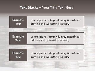 Tower Many Stack PowerPoint Template
