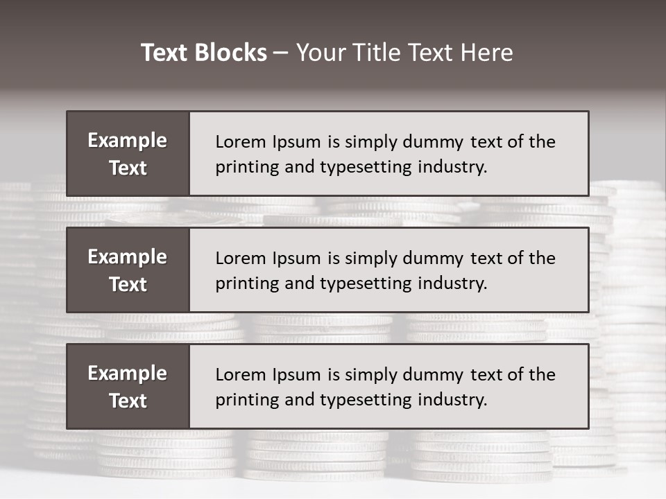 Tower Many Stack PowerPoint Template