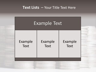 Tower Many Stack PowerPoint Template