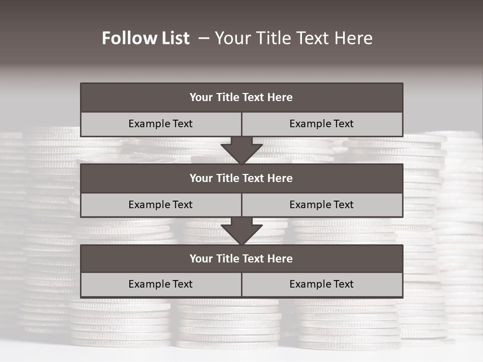 Tower Many Stack PowerPoint Template