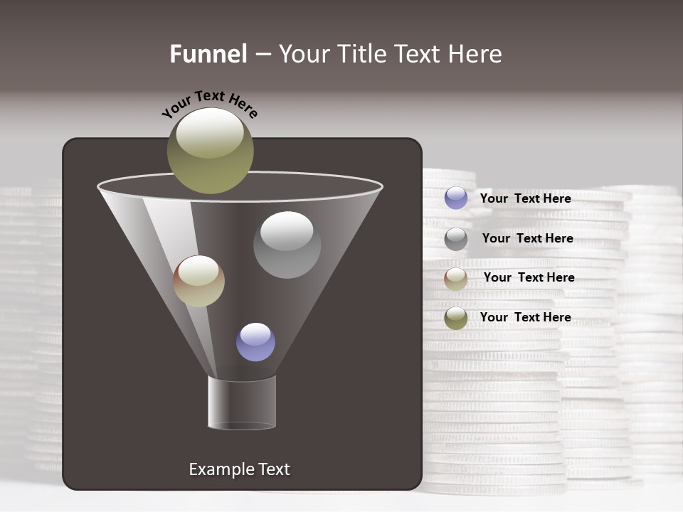 Tower Many Stack PowerPoint Template