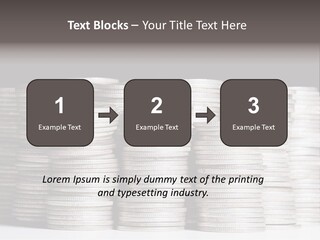 Tower Many Stack PowerPoint Template