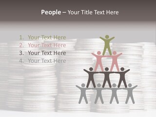 Tower Many Stack PowerPoint Template