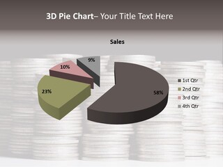 Tower Many Stack PowerPoint Template